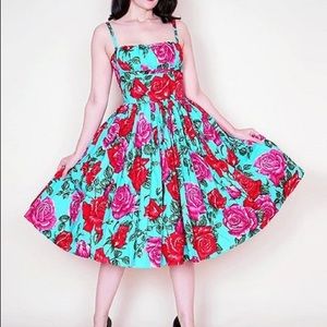 Turquoise Roses Paris Bernie Dexter Medium